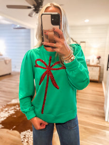 Kelly Gift Green Sweatshirt - Mary Square