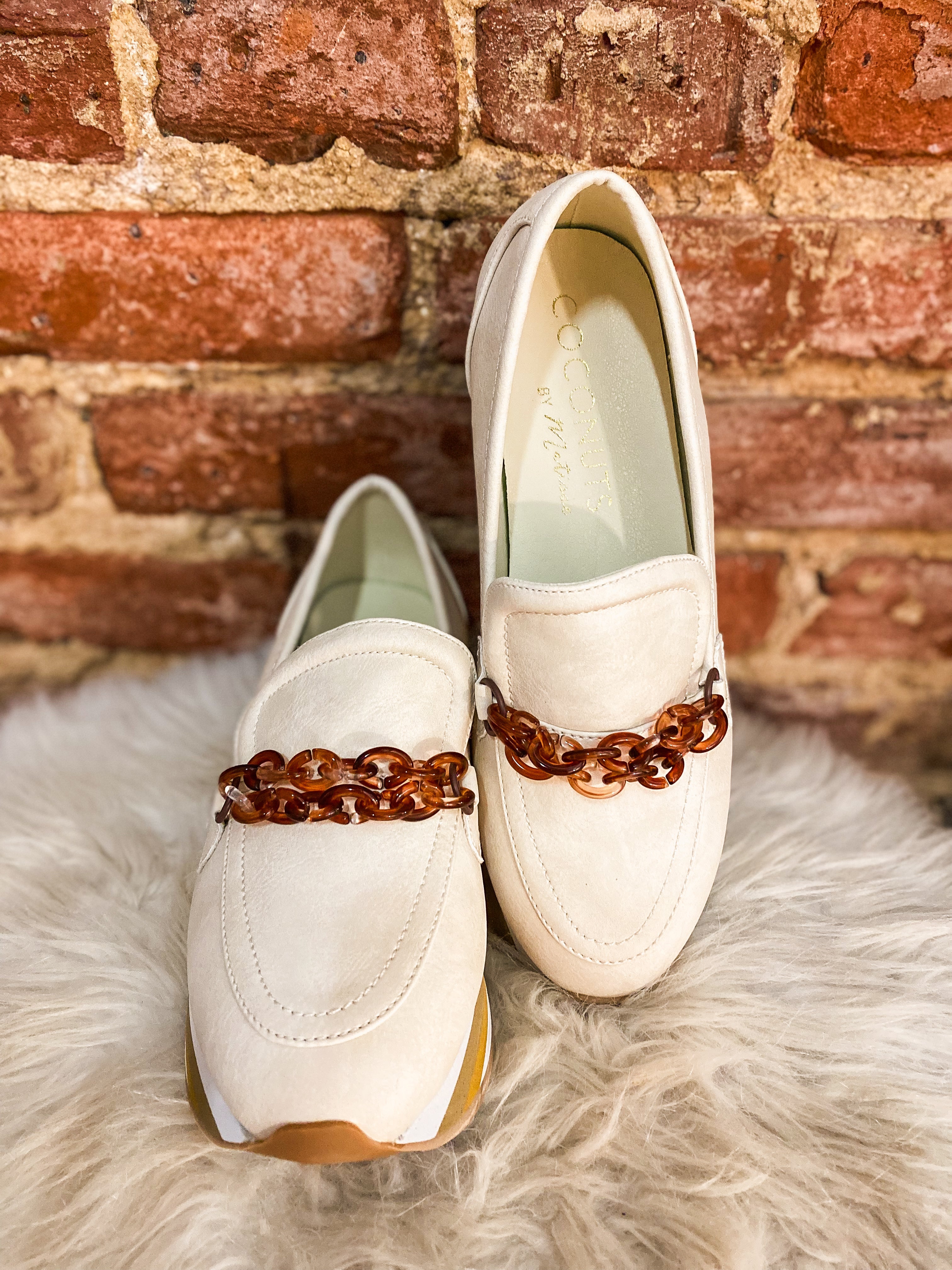 Matisse Carleen Ivory Platform Loafer