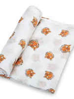 Load image into Gallery viewer, You&#39;re Roar-Some Baby Swaddle Blanket
