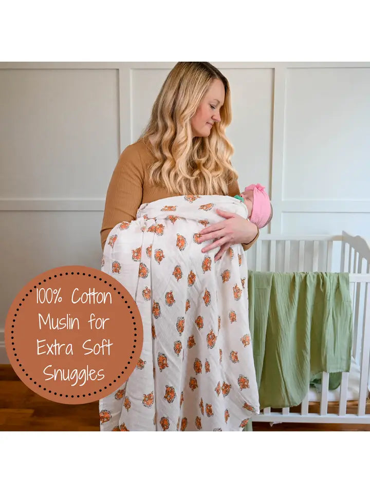 You're Roar-Some Baby Swaddle Blanket