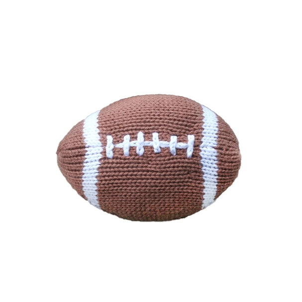 Cohen Baby Football Knit Rattle