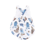 Load image into Gallery viewer, Angel Dear Retro Cowboy Boots Sunsuit
