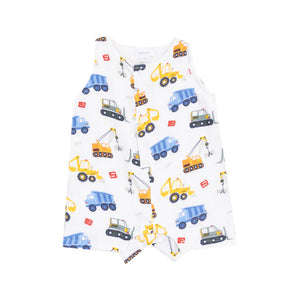 Angel Dear Sleeveless Cool Construction Shortie Romper