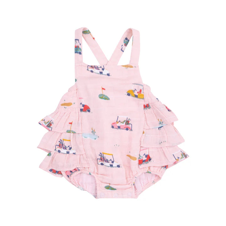Angel Dear Pink Ruffle Golf Cart Cuties