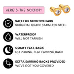 Load image into Gallery viewer, Conley Pink Bow Screwback Stud Earrings
