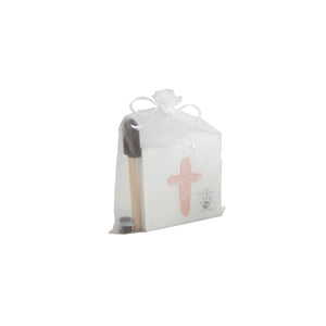 Mud Pie Pink Cross And Handprint Kit