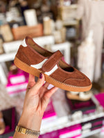 Load image into Gallery viewer, Calm Down Chestnut Corkys Sneaker
