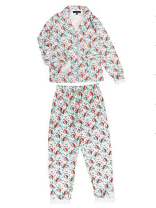 Santa Feather Simply Southern Pajama Set