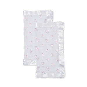 2-pack Muslin Security Blankets - Bows