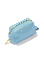 Load image into Gallery viewer, Small Light Blue Kendra Scott Cosmetic Zip Case
