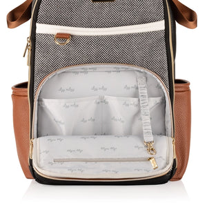 Itzy Ritzy Coffee and Cream Boss Plus™ Backpack Diaper Bag