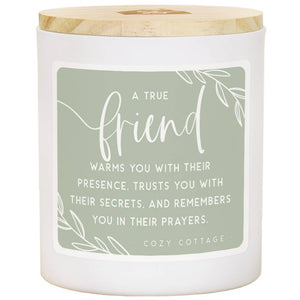 True Friend Warms - COZ - Candles