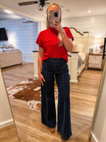 Load image into Gallery viewer, Feeling Better Red S/S Sweater
