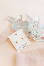 Load image into Gallery viewer, Screwback Stud Earrings - Catherine Cross
