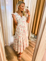 Load image into Gallery viewer, Sweet Thoughts Floral Midi Dress
