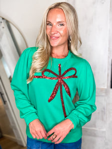 Kelly Gift Green Sweatshirt - Mary Square