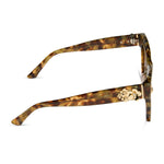 Load image into Gallery viewer, Hawaii - Coconut Palm Tortoise Brown Sugar Gradient Diff Sunglasses - The White Lotus
