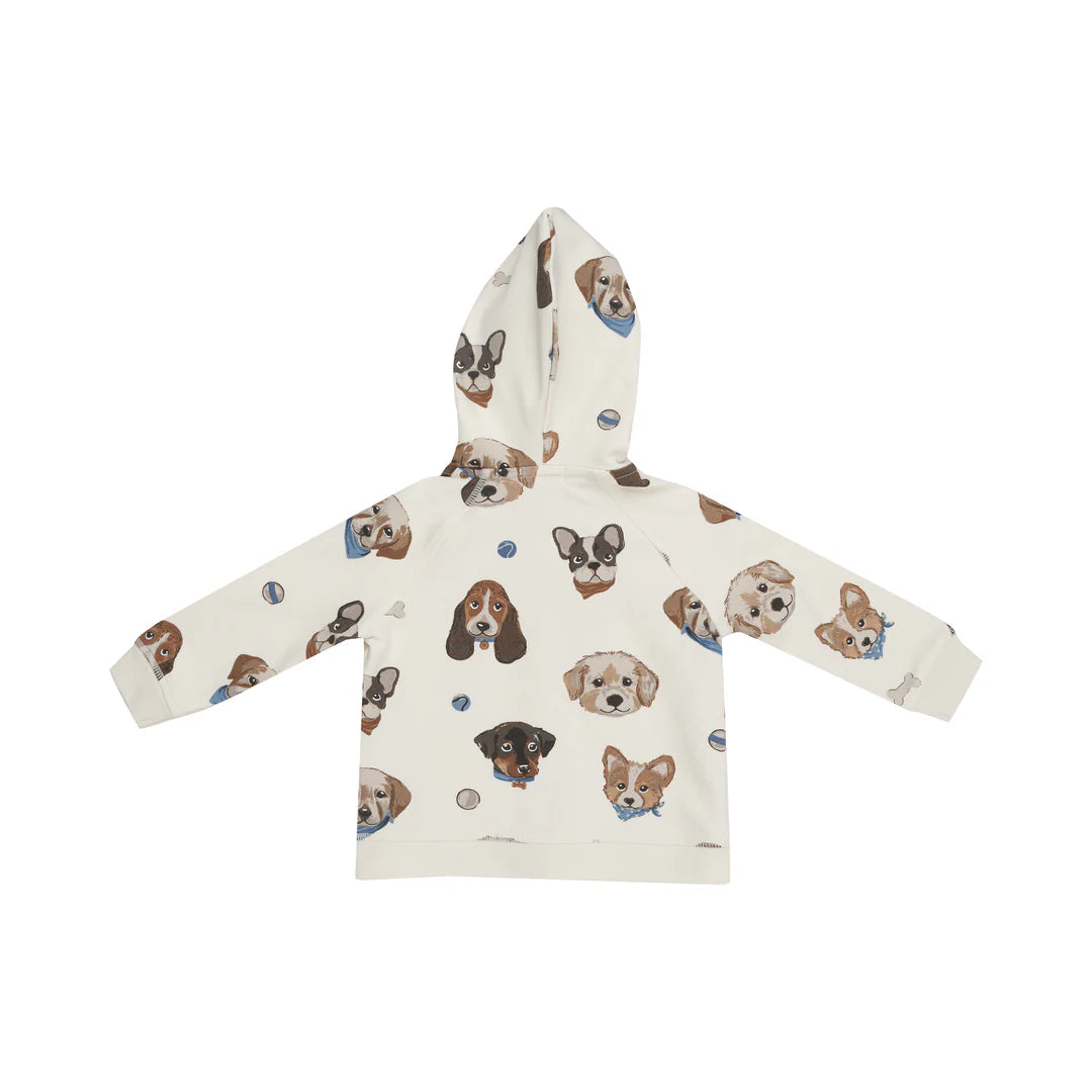 Angel Dear Vintage Puppy Faces Hoodie & Jogger