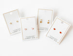Load image into Gallery viewer, Screwback Stud Earrings - Polly Heart
