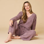 Load image into Gallery viewer, Oprah's Fave 2024 - Solid Marshmallow V-Neck Lounge Set
