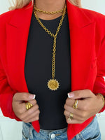 Load image into Gallery viewer, XL COIN NECKLACE
