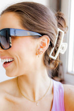 Load image into Gallery viewer, Screwback Stud Earrings - Juliet Clear 5mm
