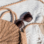 Load image into Gallery viewer, Becky II - Leopard Tortoise Brown Gradient Diff Sunglasses
