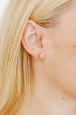 Load image into Gallery viewer, Screwback Stud Earrings - Madison Pink
