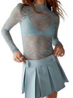 Load image into Gallery viewer, Long Sleeve Lace Base Top
