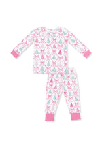 Load image into Gallery viewer, Bow Trellis Tree L/S Loungewear Set
