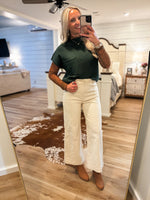 Load image into Gallery viewer, Feeling Better Hunter Green S/S Sweater
