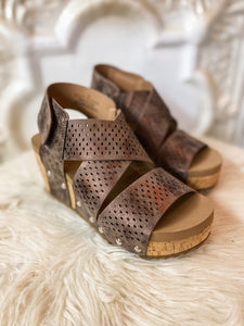 Guilty Pleasure Bronze Corkys Wedge