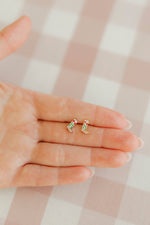 Load image into Gallery viewer, Screwback Stud Earrings - Daisy Cowgirl Boot
