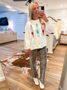 Sarah Three Nutcrackers Sweatshirt - Mary Square