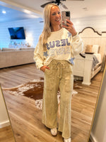 Load image into Gallery viewer, Jesus Saves Patch Letter Oat Pullover
