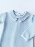 Load image into Gallery viewer, Rock Me Romper - Ribbed Buckhead Blue
