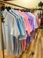 Load image into Gallery viewer, The Marshall Fieldstone Polo, Light Blue
