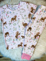 Load image into Gallery viewer, Angel Dear Watercolor Pony Lounge Wear Set
