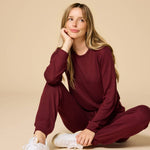 Load image into Gallery viewer, Women's Cloud Soft Dream Crew Neck Lounge Set - Oprah's Fave
