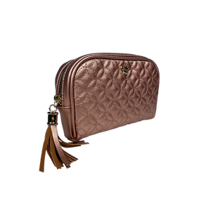 Small Makeup Bag - Copper Circle
