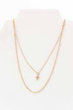 Load image into Gallery viewer, Necklace - Carly Cross Gold
