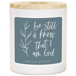 Be Still And Know - VAN - Candles