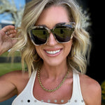 Load image into Gallery viewer, Becky II - Cream Tortoise Grey Polarized Diff Eyewear
