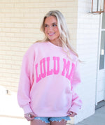Load image into Gallery viewer, Lulu Mac Lt Pink/Pink Puff Sweatshirt
