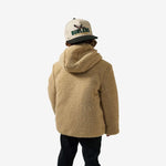 Load image into Gallery viewer, Youth Mountain Fleece-Tan Reversible Jacket
