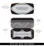 Load image into Gallery viewer, Stylist Travel Bag - Pearl Quilted
