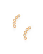 Load image into Gallery viewer, Screwback Stud Earrings - Abigail Sparkle Gold

