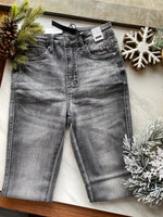 Load image into Gallery viewer, On Your Side Charcoal Gray Judy Blue Jeggings
