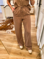 Load image into Gallery viewer, Casual Friday Mocha Lounge Pants
