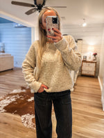 Load image into Gallery viewer, Welcoming Heart Gold Foil Sweater
